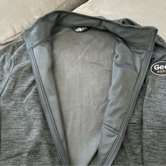 North Face Geek Squad Jacket Men’s Medium Gray Full Zip Outdoor Coat Casual - Picture 6 of 10